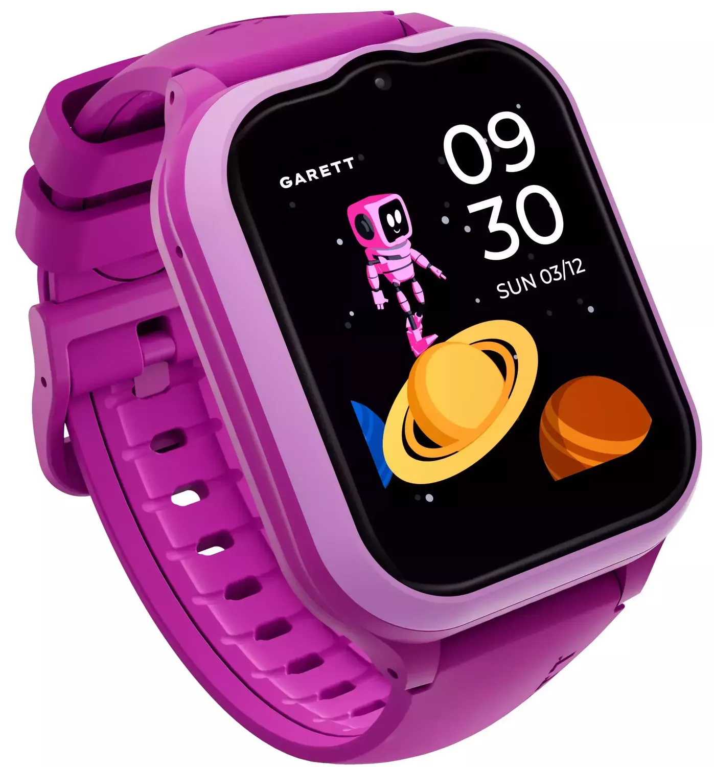 Smartwatch dziecięcy Garett Kids eSIM 4G różowy.  Smartwatch dla dziewczynki, chłopca z whatsapp. Zegarek z GPS dla dziecka. Smartwatch dla dziecka na prezent.5.webp